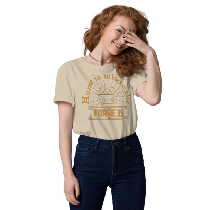 Home is where the Forge is - Unisex Organic Cotton T-Shirt