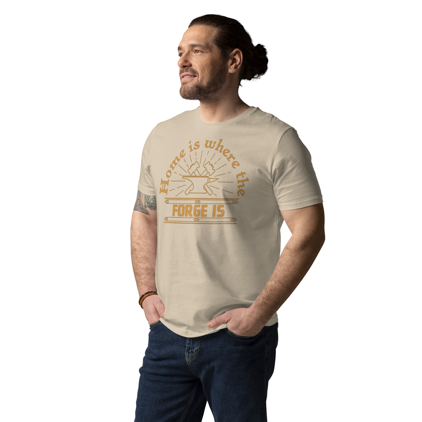 Home is where the Forge is - Unisex Organic Cotton T-Shirt