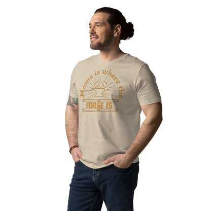Home is where the Forge is - Unisex Organic Cotton T-Shirt