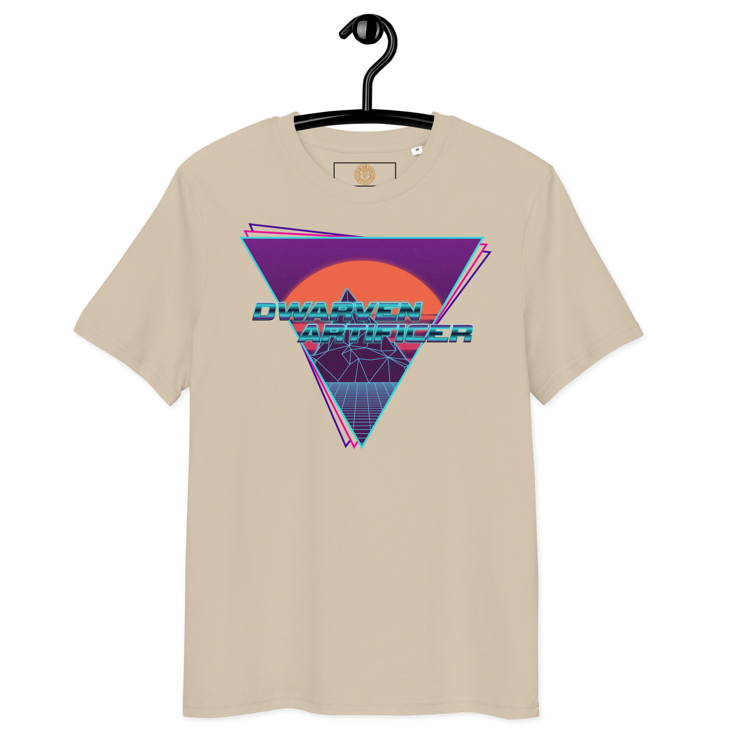 Retrowave Mattock - Unisex Organic Cotton T-Shirt