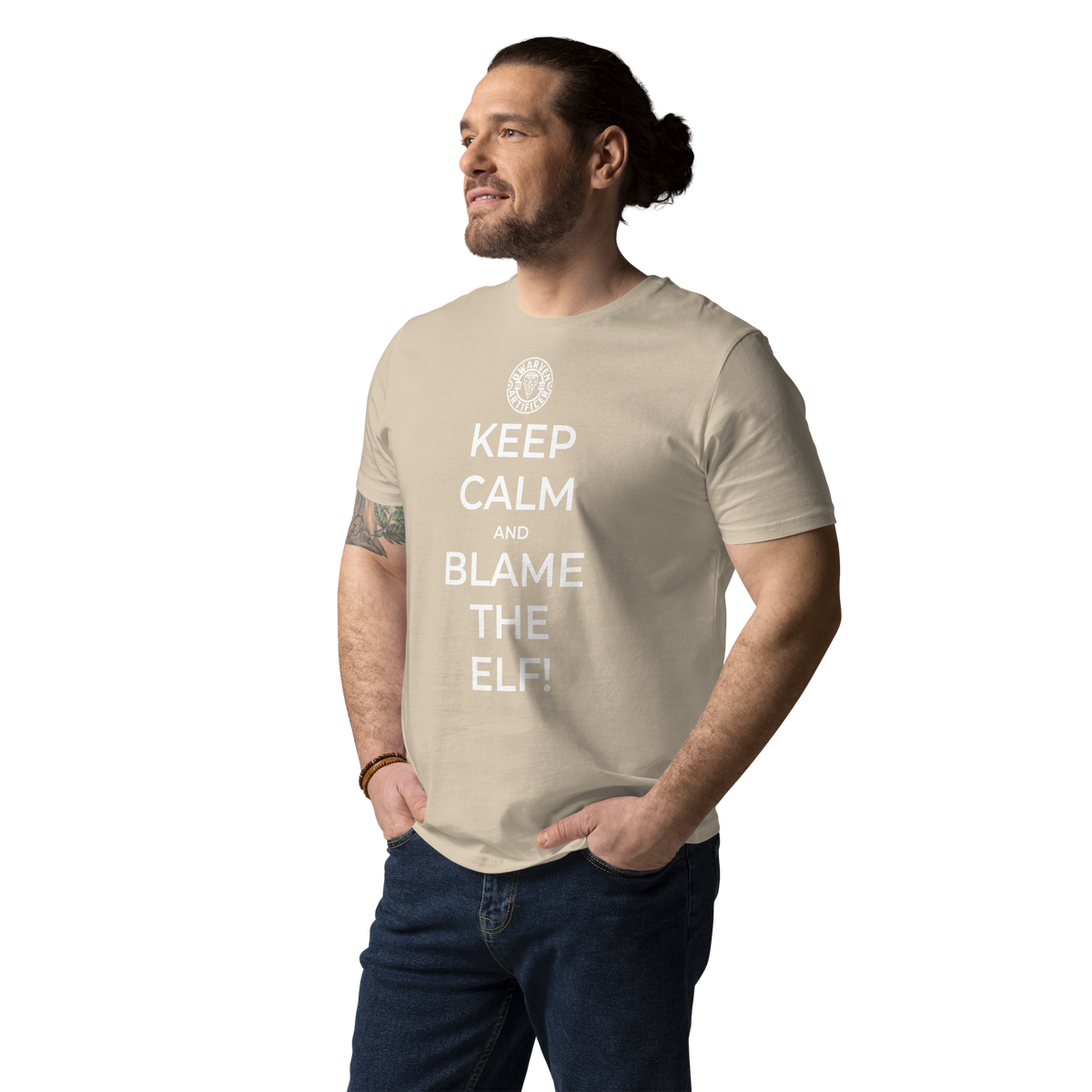 Keep Calm and Blame The Elf - Unisex T-Shirt