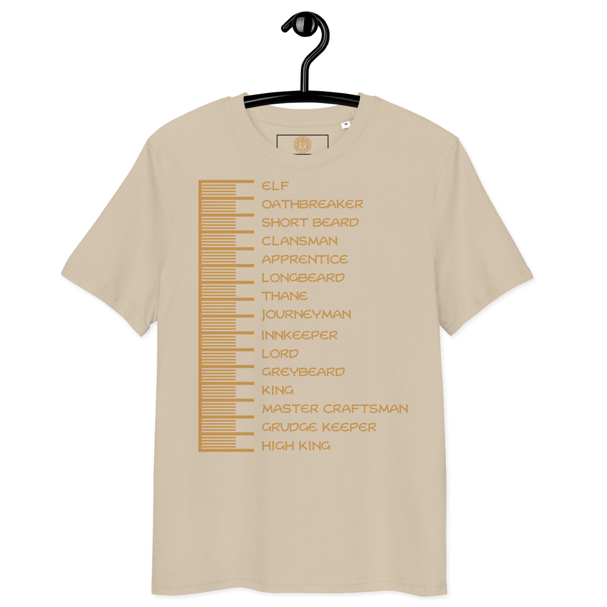 Beard Length Chart - Unisex T-Shirt