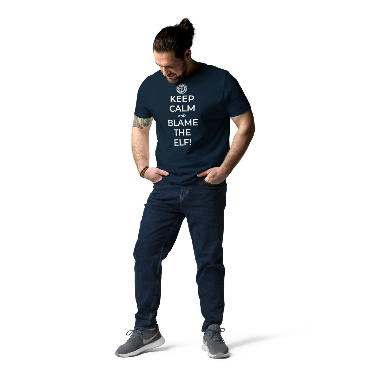 Keep Calm and Blame The Elf - Unisex T-Shirt