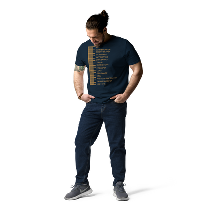 Beard Length Chart - Unisex T-Shirt