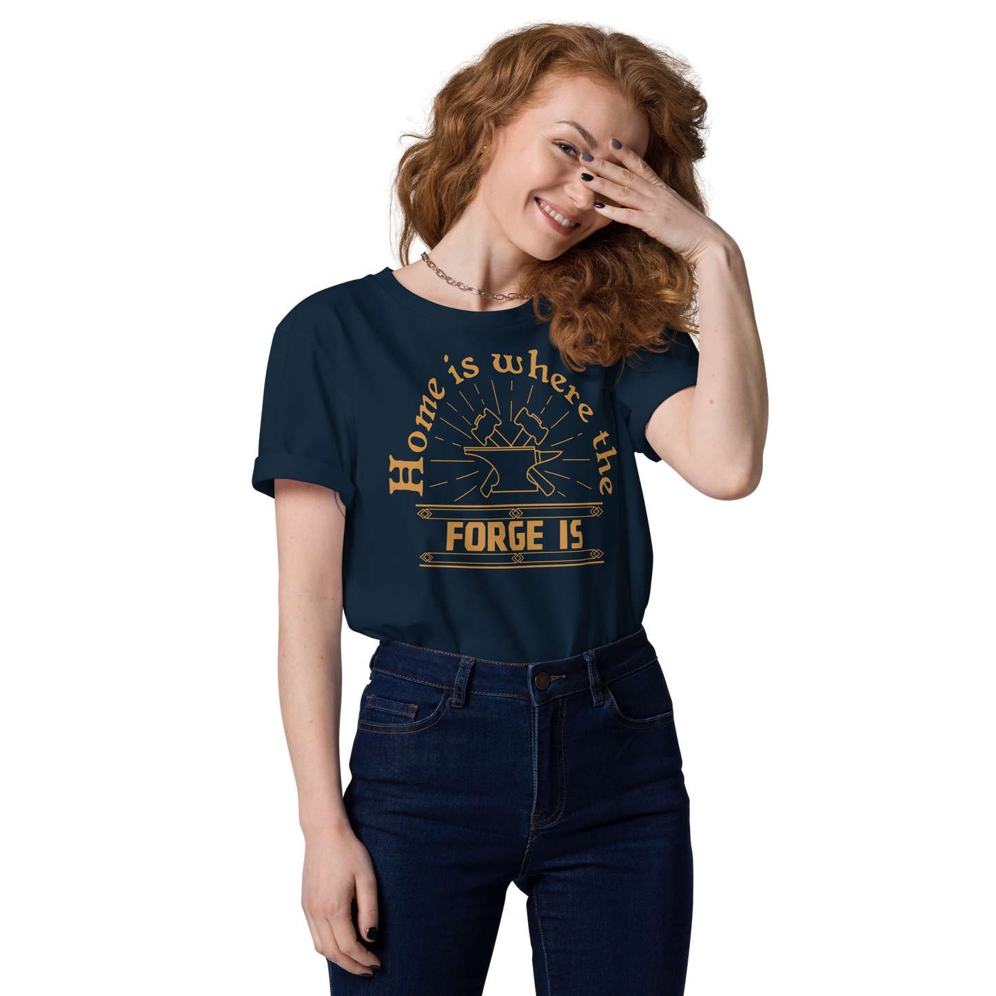 Home is where the Forge is - Unisex Organic Cotton T-Shirt