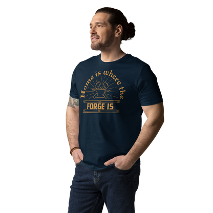 Home is where the Forge is - Unisex Organic Cotton T-Shirt