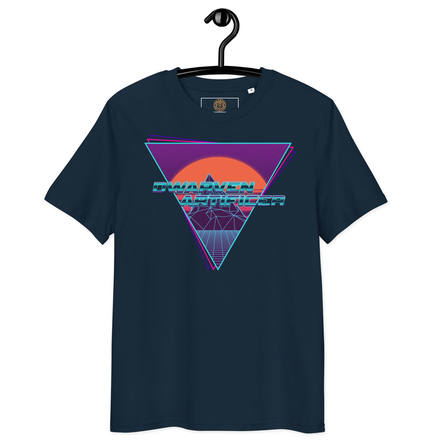 Retrowave Mattock - Unisex Organic Cotton T-Shirt