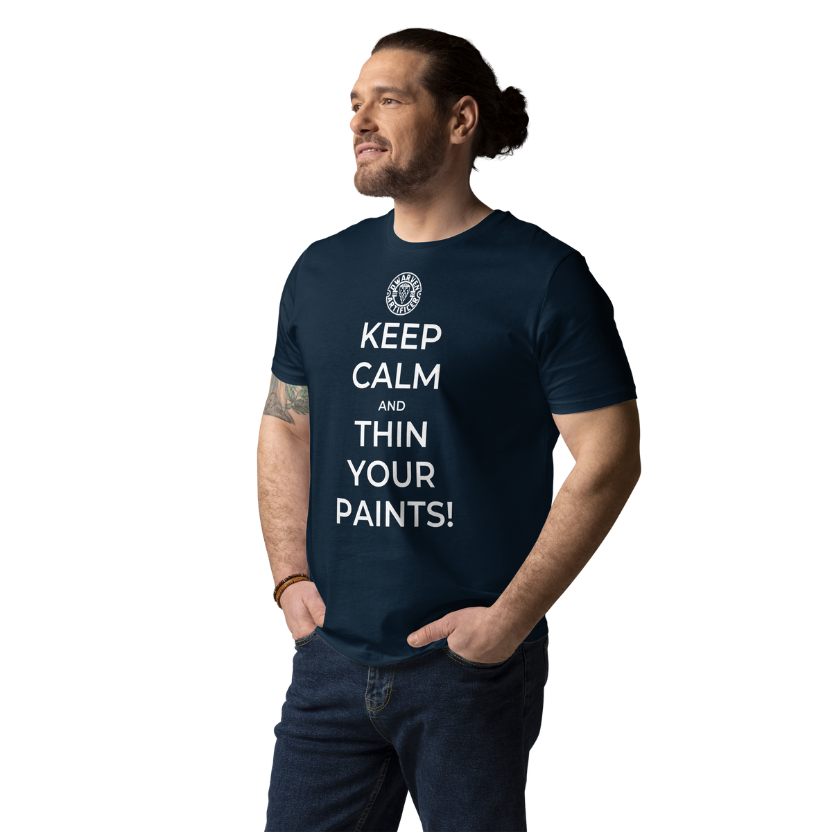 Keep Calm and Thin Your Paints - Unisex T-Shirt