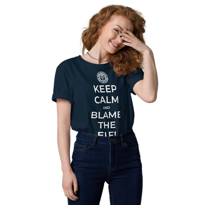 Keep Calm and Blame The Elf - Unisex T-Shirt