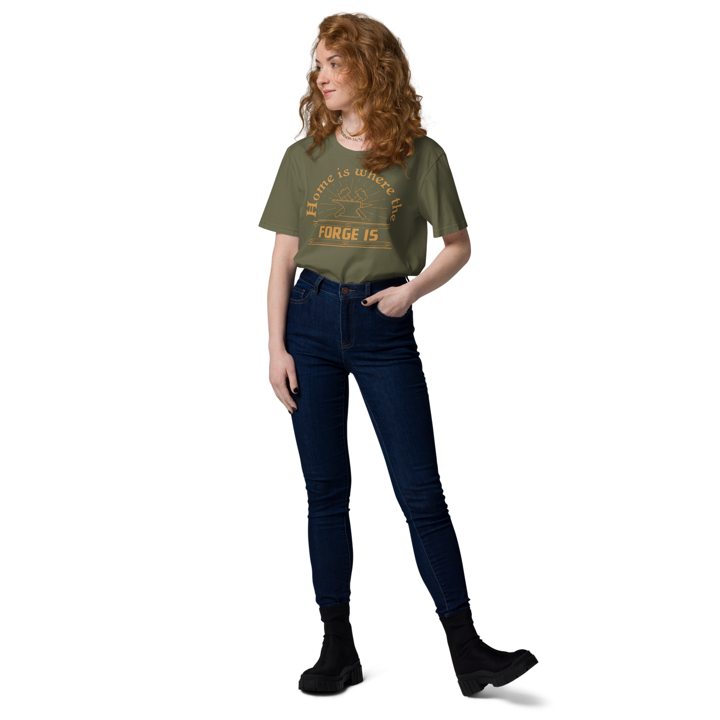 Home is where the Forge is - Unisex Organic Cotton T-Shirt