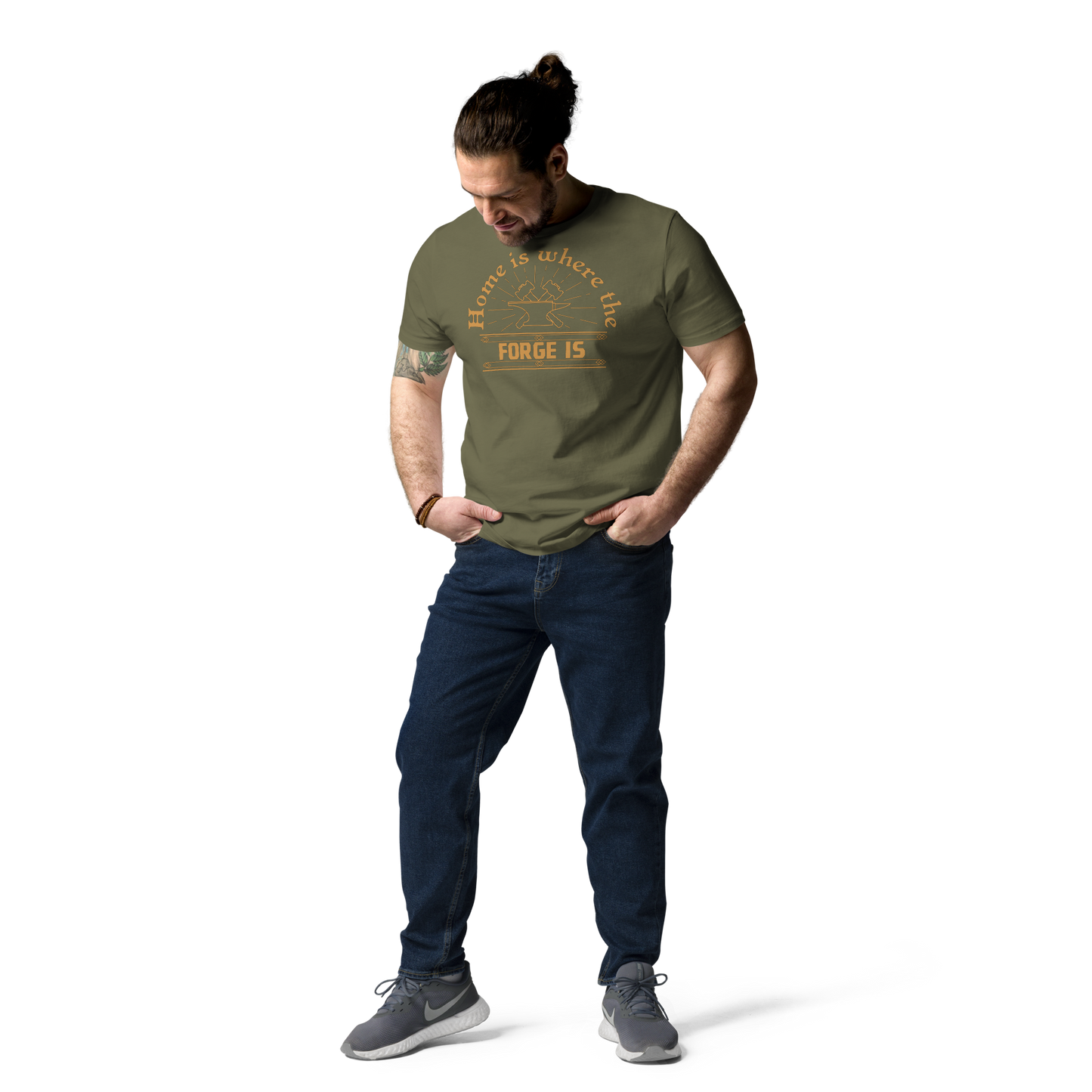 Home is where the Forge is - Unisex Organic Cotton T-Shirt