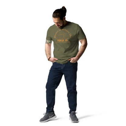 Home is where the Forge is - Unisex Organic Cotton T-Shirt