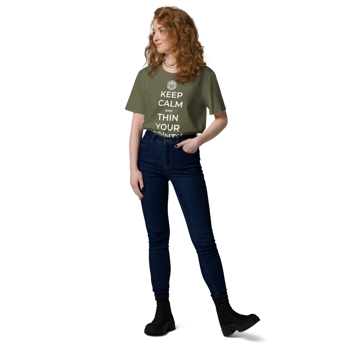 Keep Calm and Thin Your Paints - Unisex T-Shirt