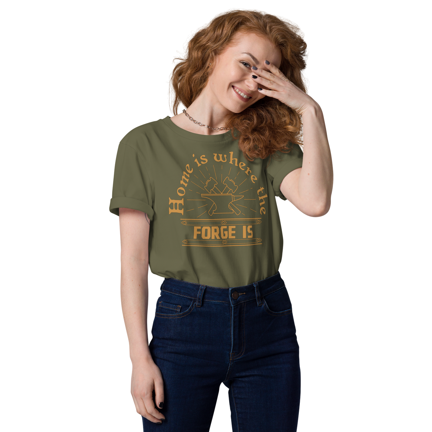 Home is where the Forge is - Unisex Organic Cotton T-Shirt