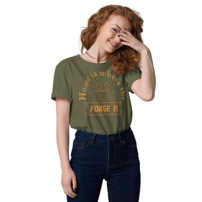 Home is where the Forge is - Unisex Organic Cotton T-Shirt