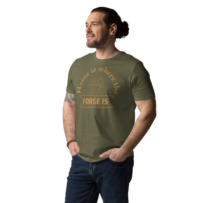 Home is where the Forge is - Unisex Organic Cotton T-Shirt