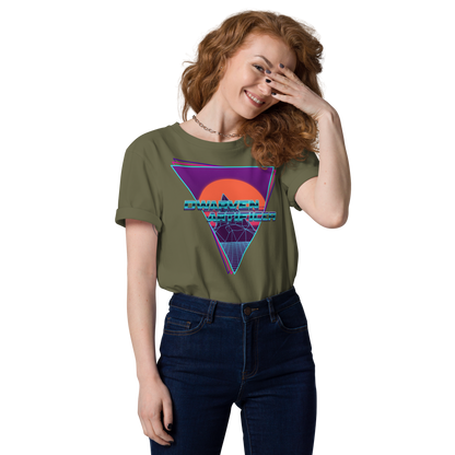 Retrowave Mattock - Unisex Organic Cotton T-Shirt