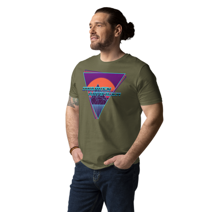 Retrowave Mattock - Unisex Organic Cotton T-Shirt