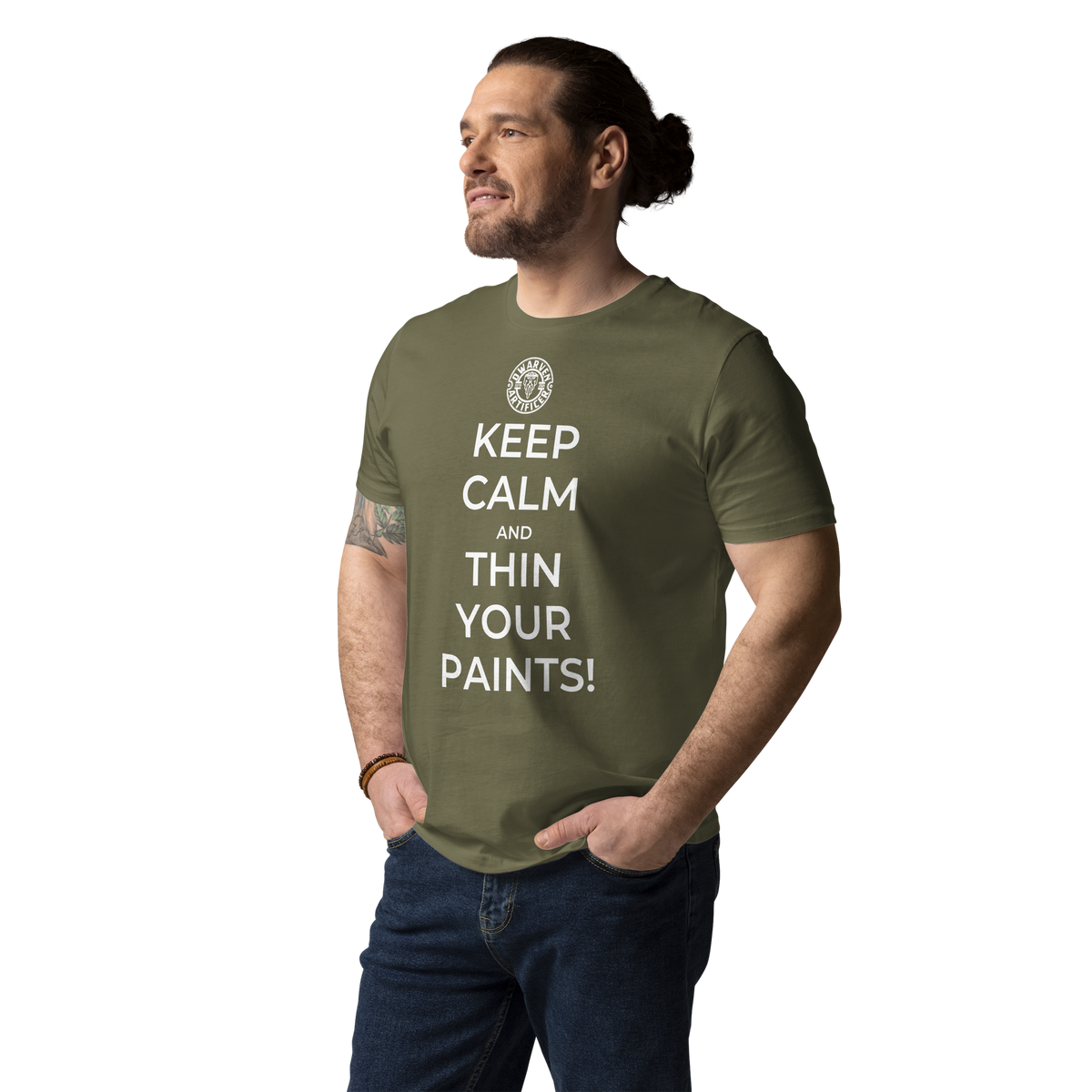 Keep Calm and Thin Your Paints - Unisex T-Shirt