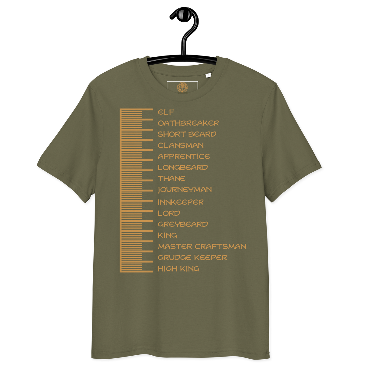 Beard Length Chart - Unisex T-Shirt