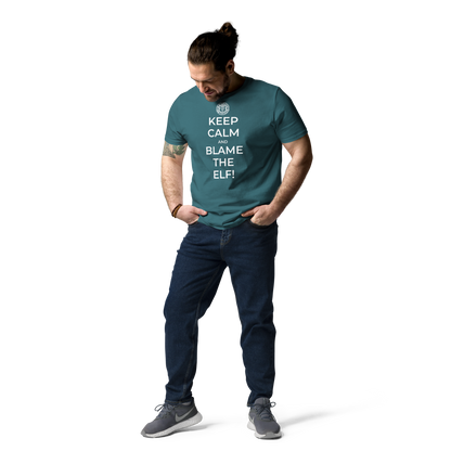 Keep Calm and Blame The Elf - Unisex T-Shirt