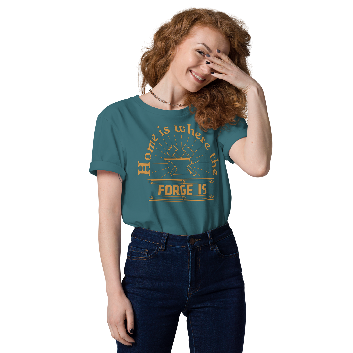 Home is where the Forge is - Unisex Organic Cotton T-Shirt