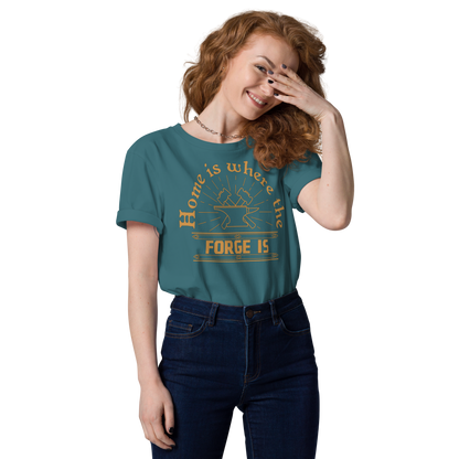 Home is where the Forge is - Unisex Organic Cotton T-Shirt