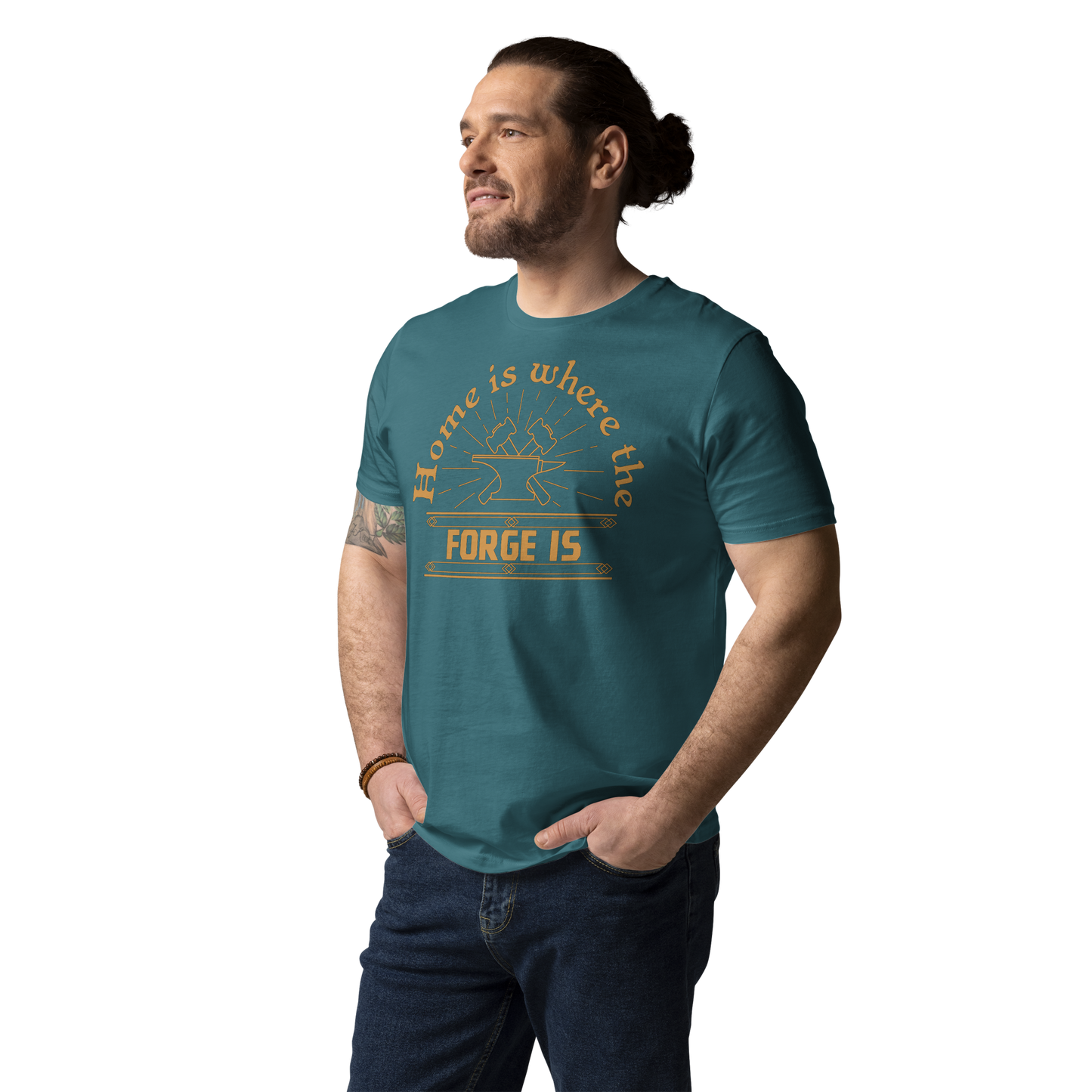 Home is where the Forge is - Unisex Organic Cotton T-Shirt