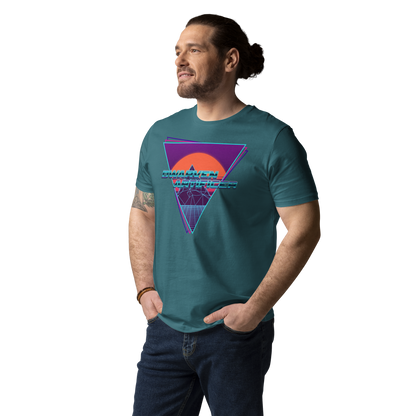 Retrowave Mattock - Unisex Organic Cotton T-Shirt