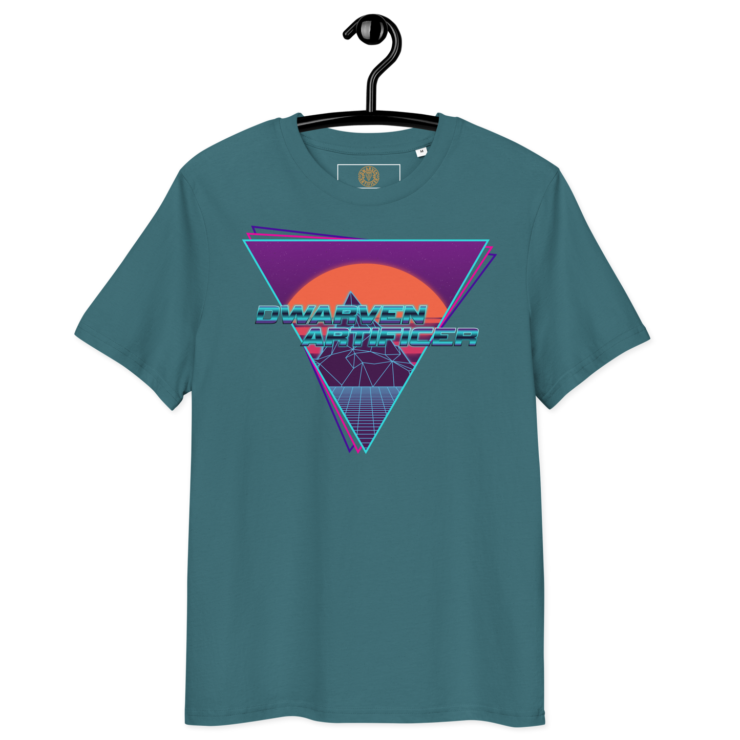Retrowave Mattock - Unisex Organic Cotton T-Shirt