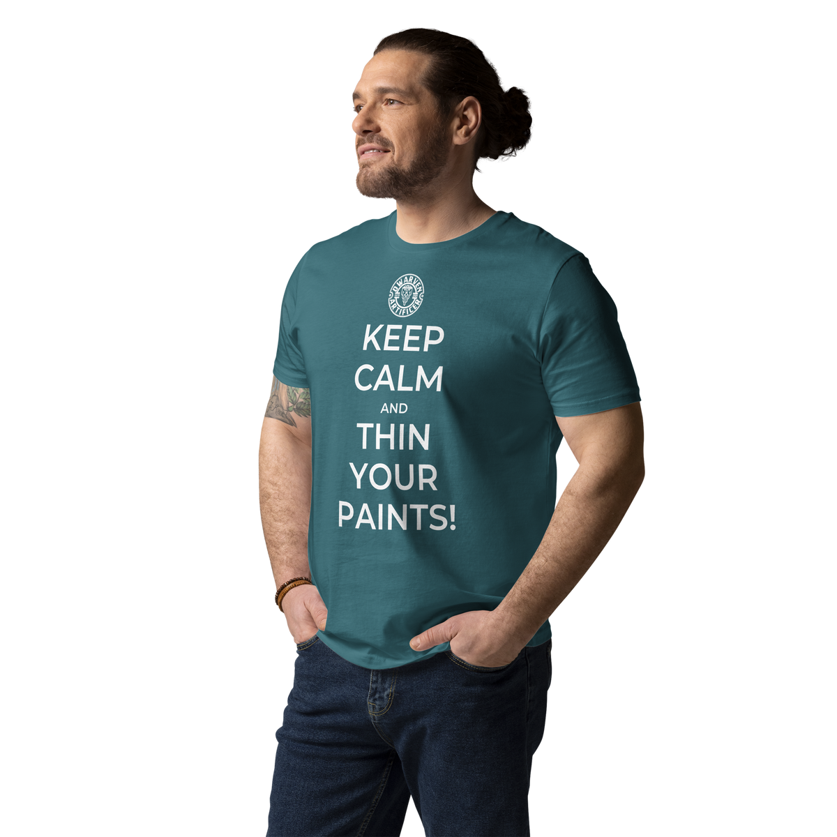 Keep Calm and Thin Your Paints - Unisex T-Shirt