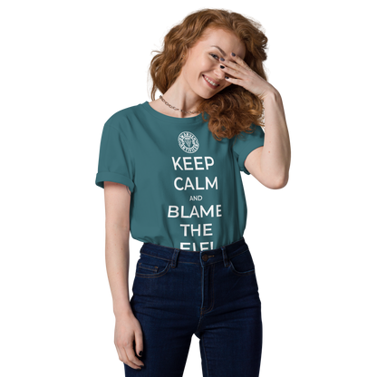 Keep Calm and Blame The Elf - Unisex T-Shirt