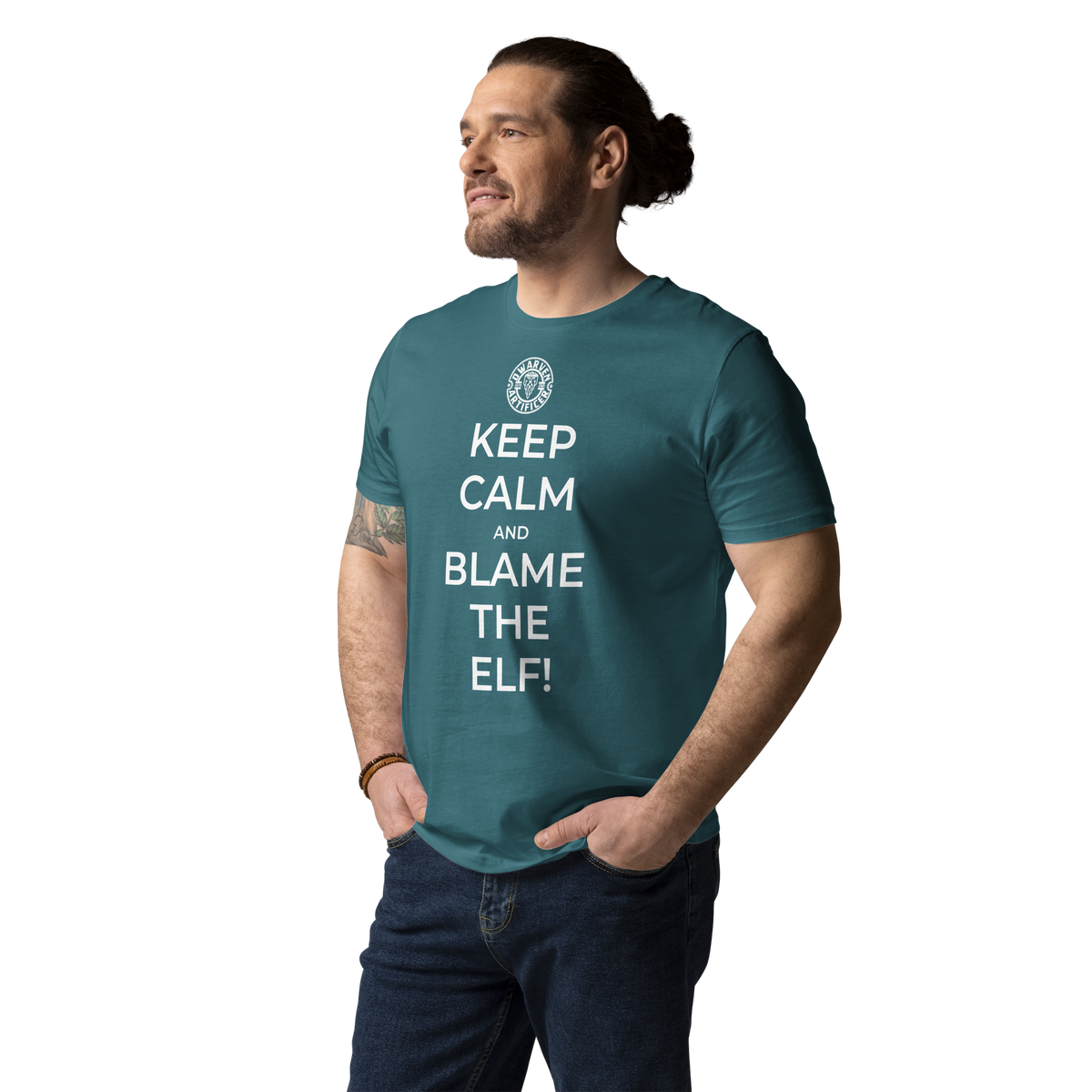 Keep Calm and Blame The Elf - Unisex T-Shirt