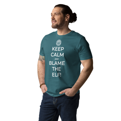 Keep Calm and Blame The Elf - Unisex T-Shirt