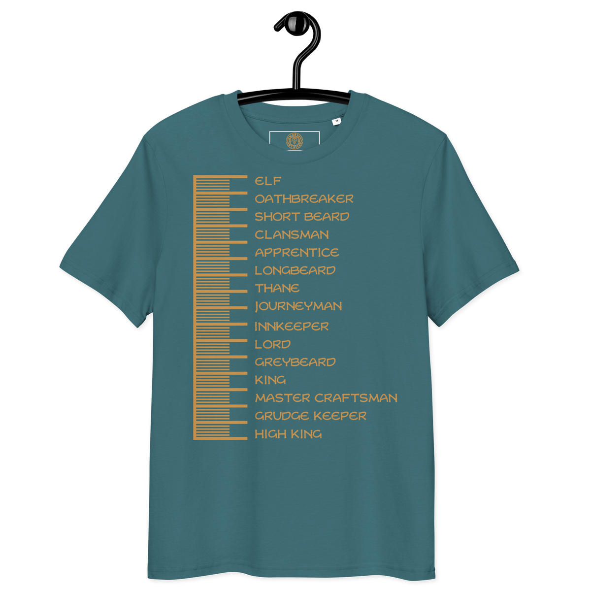 Beard Length Chart - Unisex T-Shirt