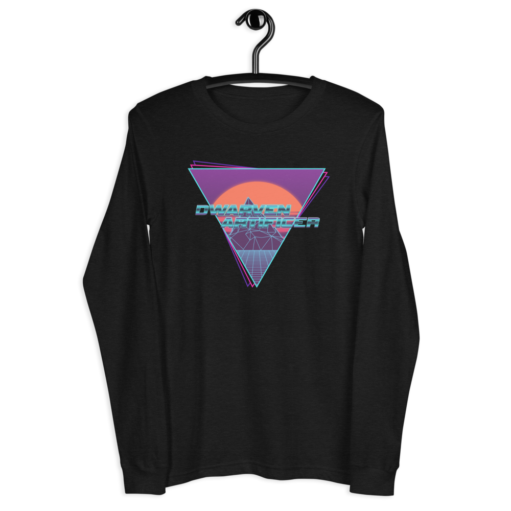 CyberDwarf Sunset - Unisex Long Sleeve Tee