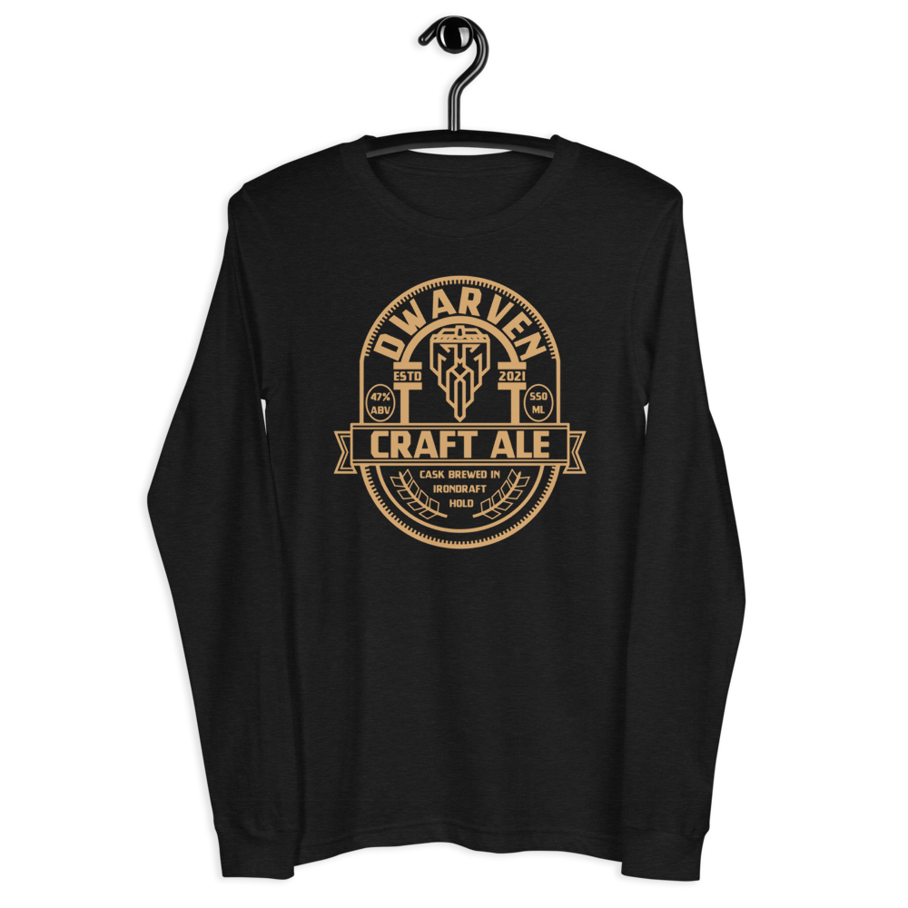 Dwarven Craft Ale - Unisex Long Sleeve Tee