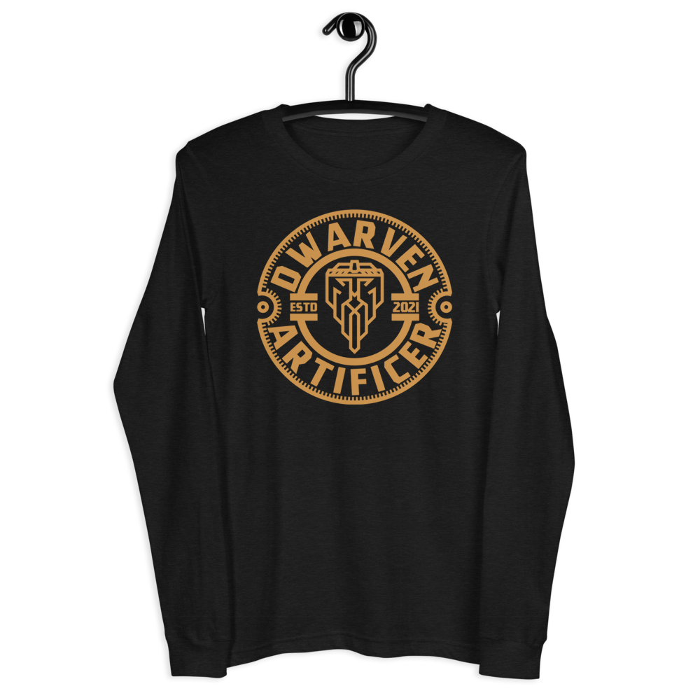 Dwarven Artificer Logo - Unisex Long Sleeve Tee