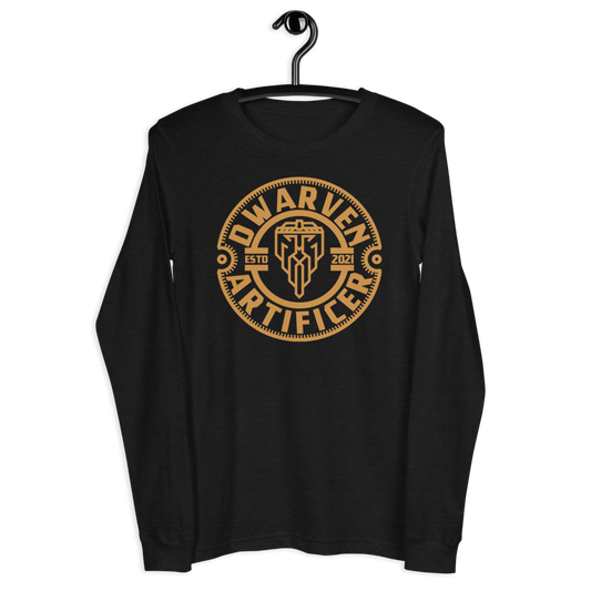 Dwarven Artificer Logo - Unisex Long Sleeve Tee