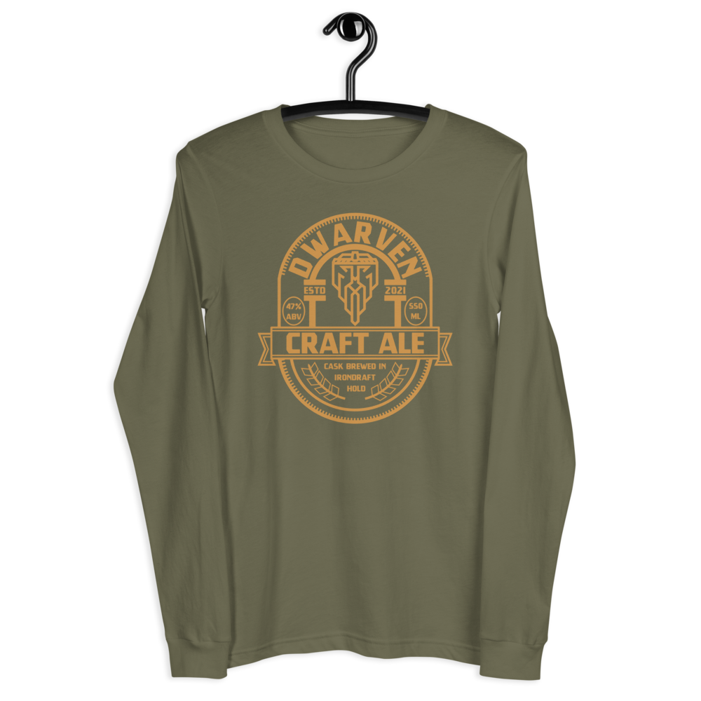 Dwarven Craft Ale - Unisex Long Sleeve Tee