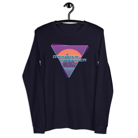 CyberDwarf Sunset - Unisex Long Sleeve Tee