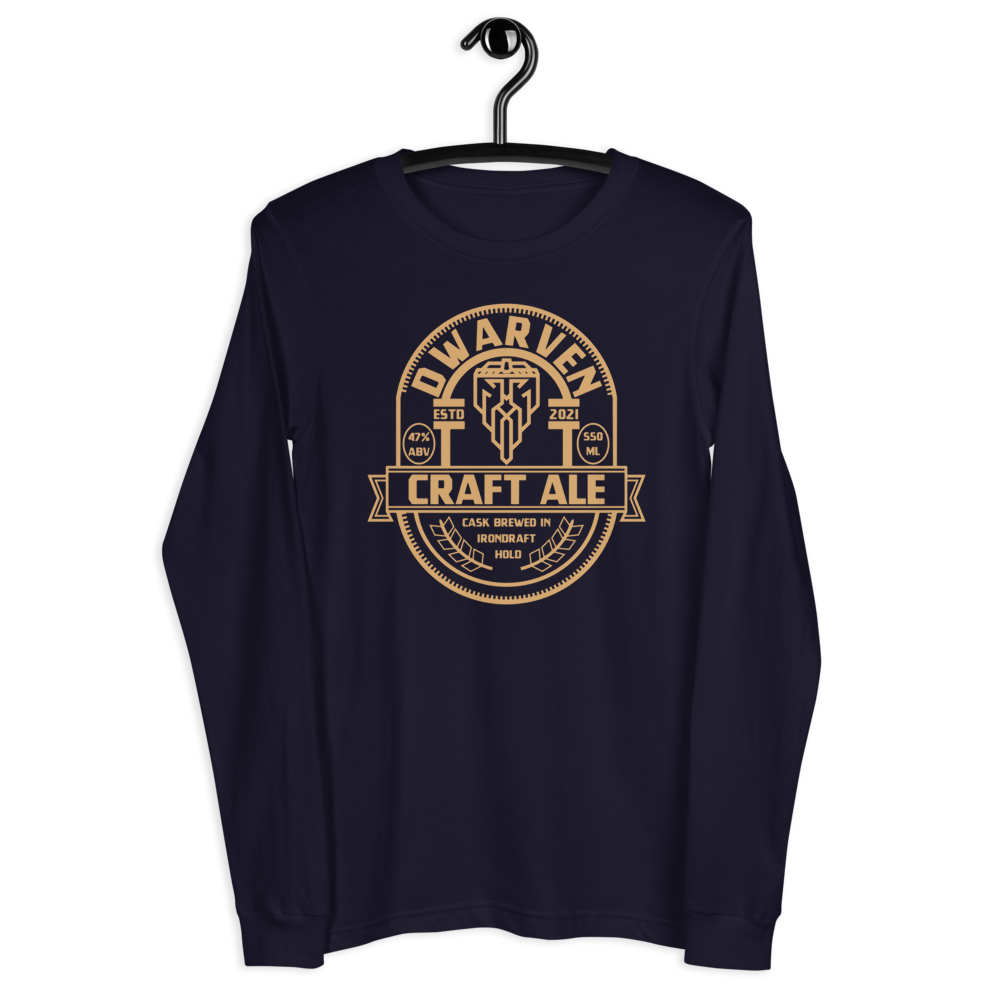 Dwarven Craft Ale - Unisex Long Sleeve Tee