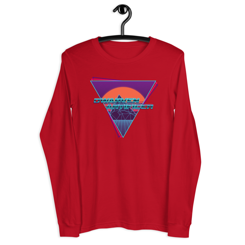 CyberDwarf Sunset - Unisex Long Sleeve Tee