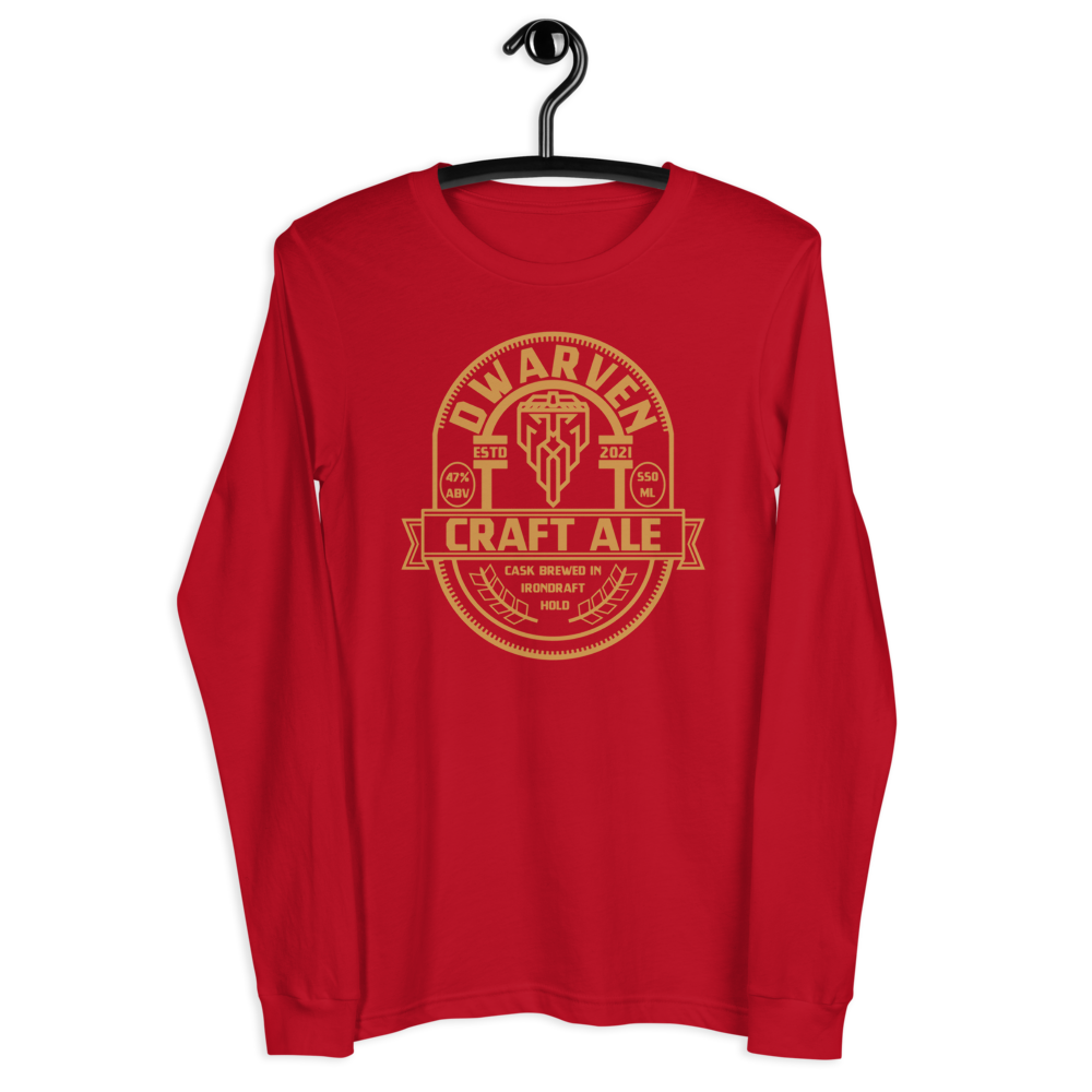 Dwarven Craft Ale - Unisex Long Sleeve Tee