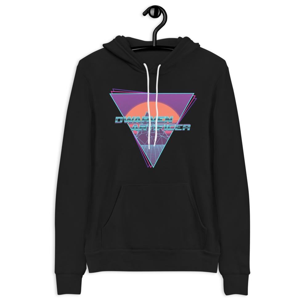 CyberDwarf Sunset - Unisex hoodie