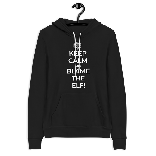 Keep Calm And Blame The Elf - Unisex hoodie