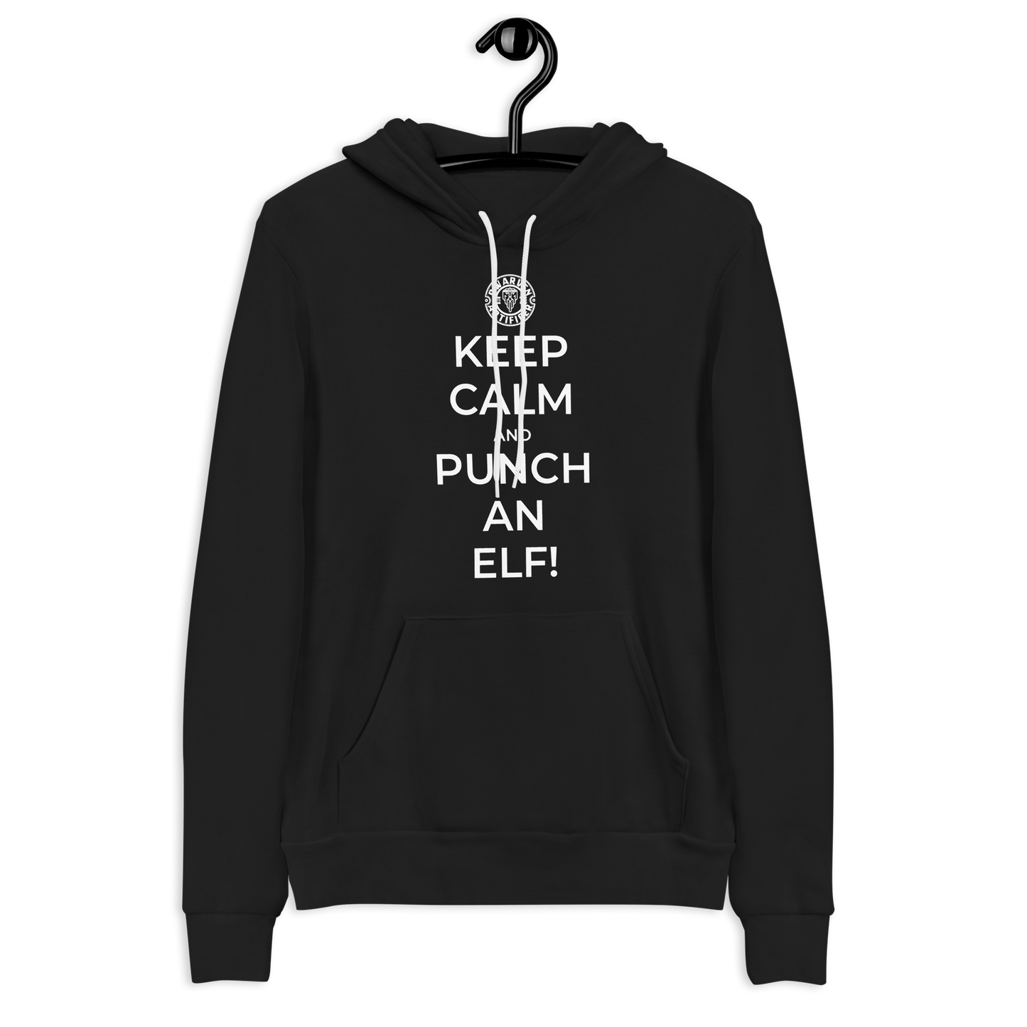 Keep Calm And Punch An Elf - Unisex hoodie