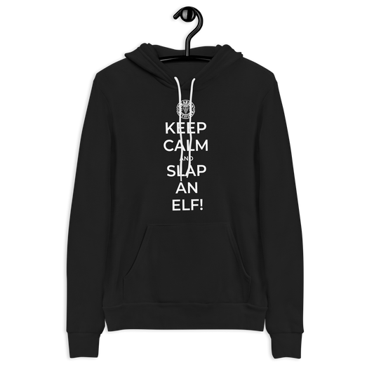 Keep Calm And Slap An Elf - Unisex hoodie