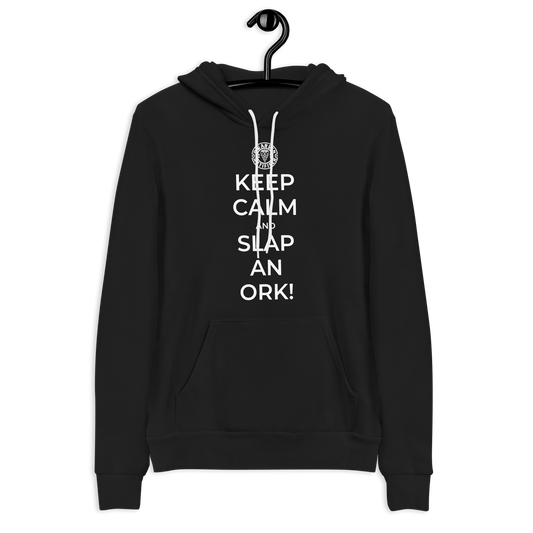 Keep Calm And Slap An Ork - Unisex hoodie