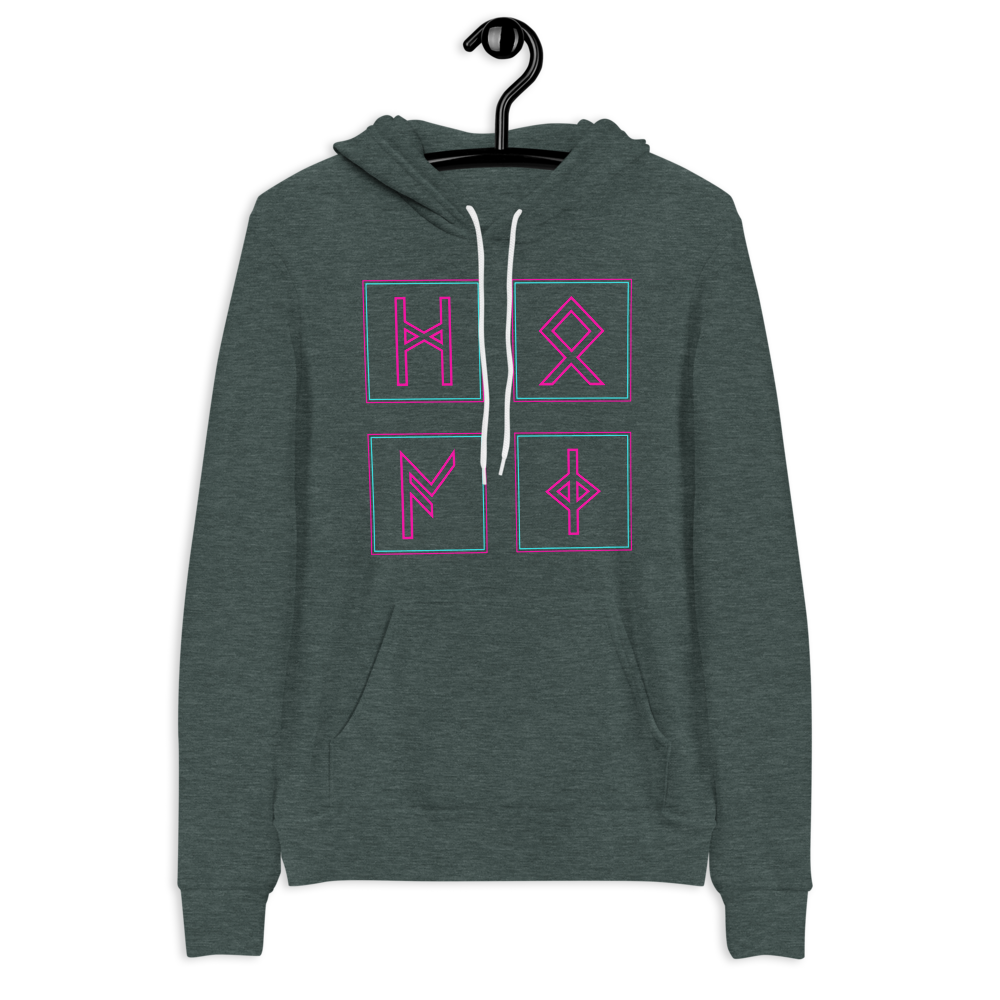 Runic Squares - Unisex hoodie